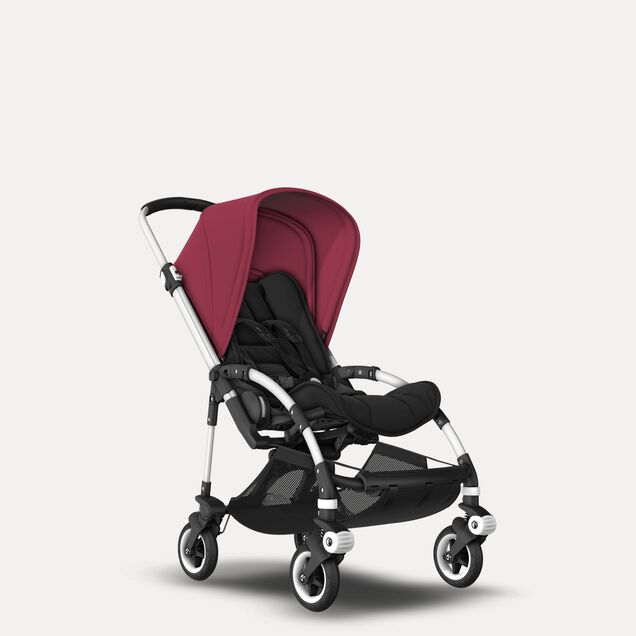 Refurbished Bugaboo Bee5 complete ALU/BLACK-RUBY RED - Main Image Slide 1 of 6
