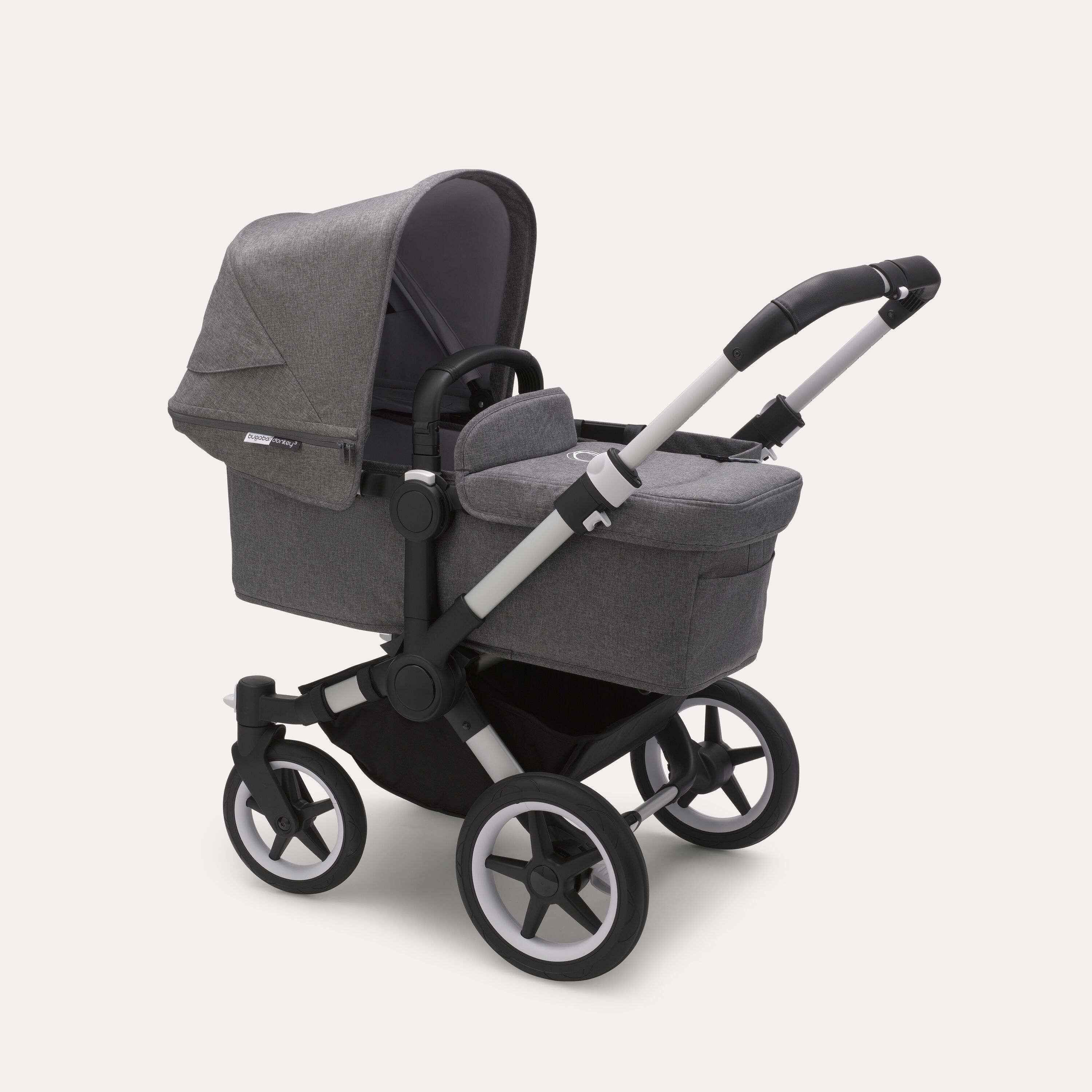 Bugaboo Donkey 3 mono complete | ALU/GREY MELANGE-GREY MELANGE - Main Modal Image Slide 1 of 4