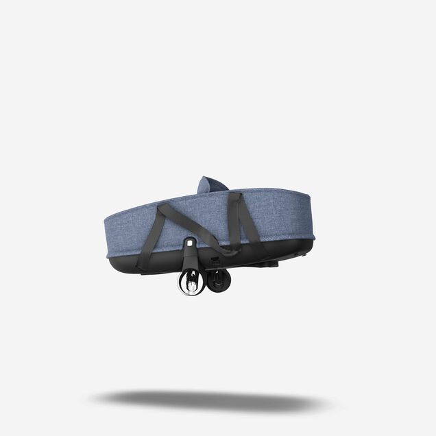 Refurbished Bugaboo bee5 carrycot TFS BLUE MELANGE - Main Image Slide 4 of 6