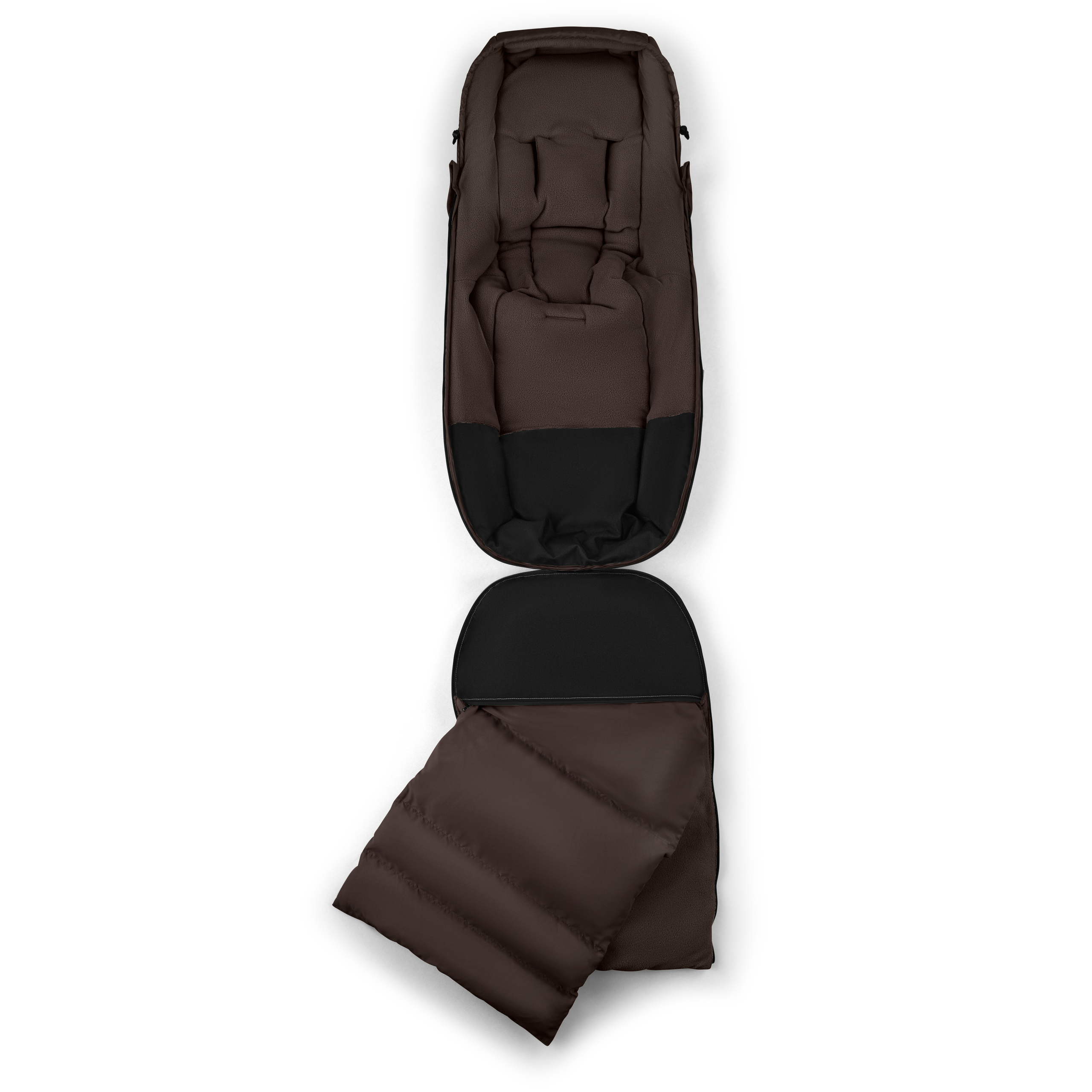 Bugaboo THERMOLITE® performance footmuff COCOA BROWN - Thumbnail Slide 2 of 4