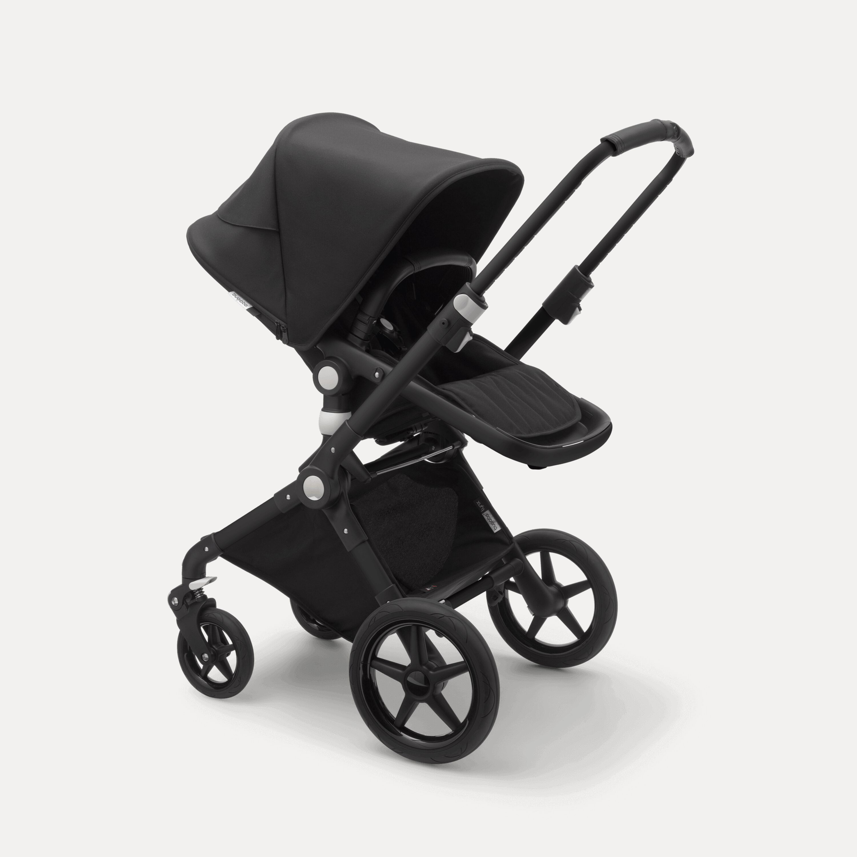 Bugaboo Lynx bassinet and seat stroller black sun canopy, black fabrics, black base - Main Modal Image Slide 3 of 5