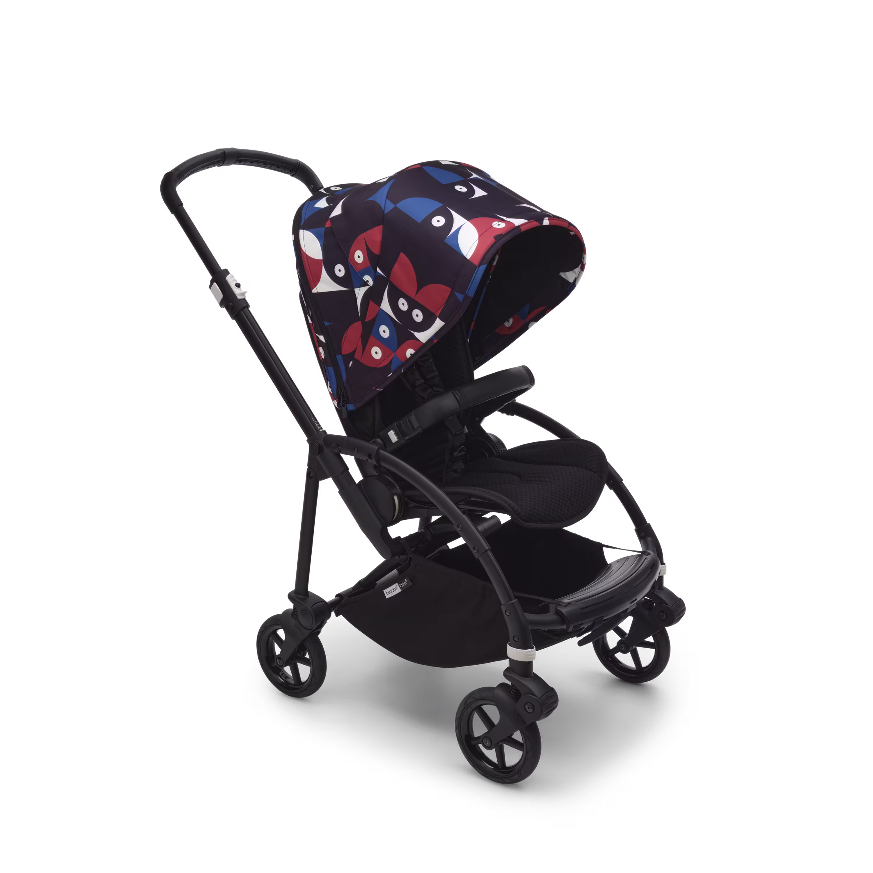 Bugaboo Bee 6 sun canopy Animal Explorer RED/BLUE - Main Modal Image Slide 4 of 4
