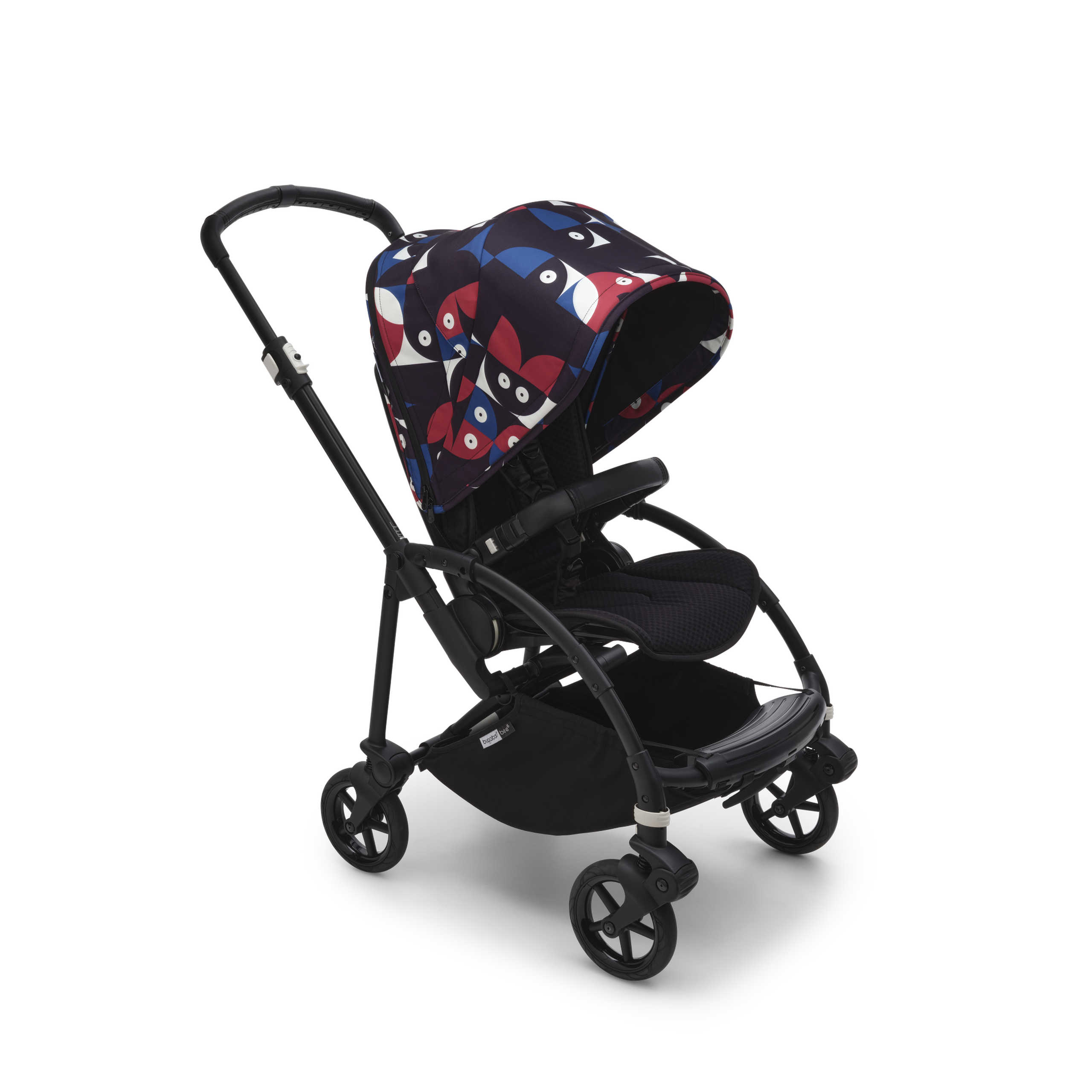 Bugaboo Bee 6 sun canopy Animal Explorer RED/BLUE - Thumbnail Slide 4 of 4