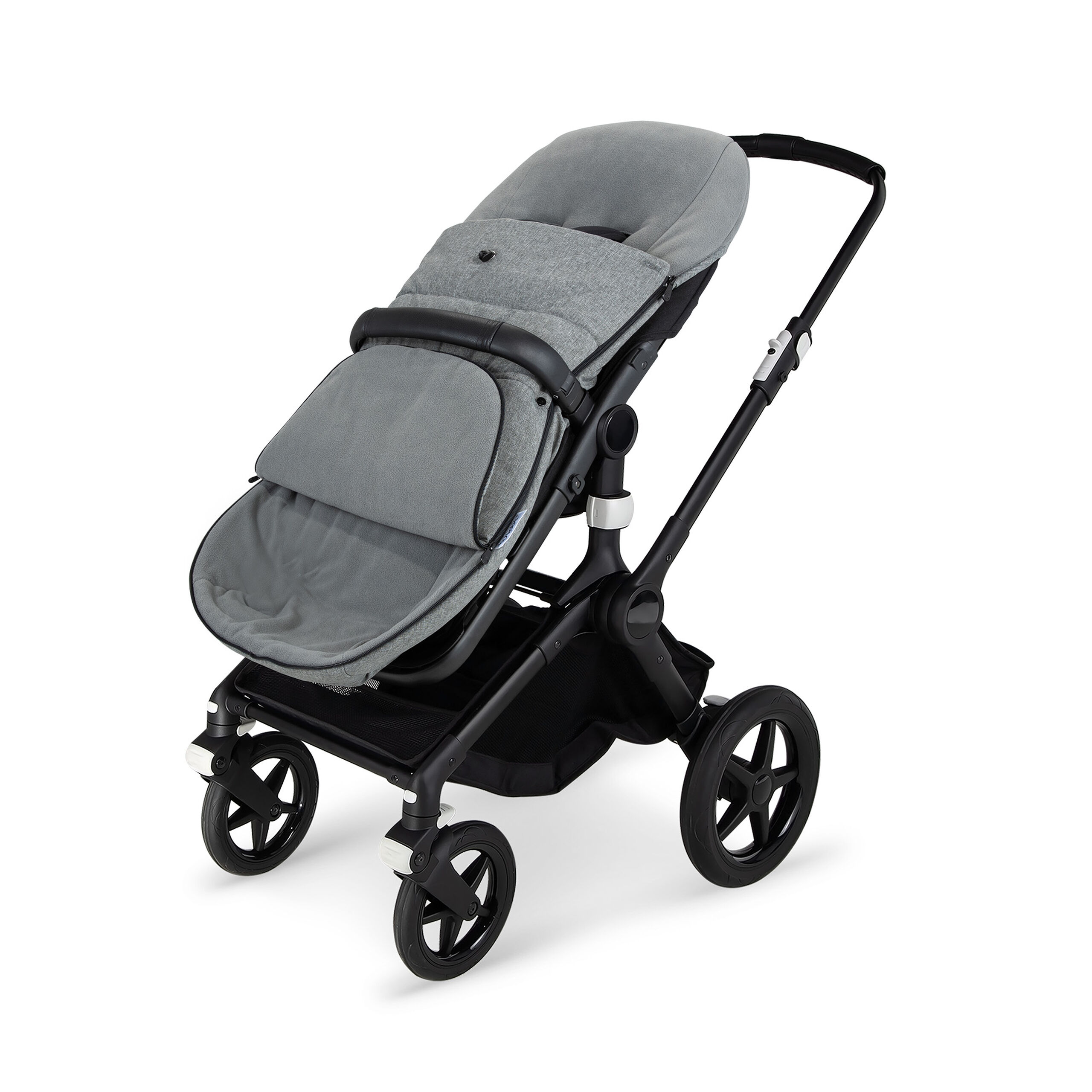 Bugaboo Footmuff GREY MELANGE - Thumbnail Slide 5 of 7