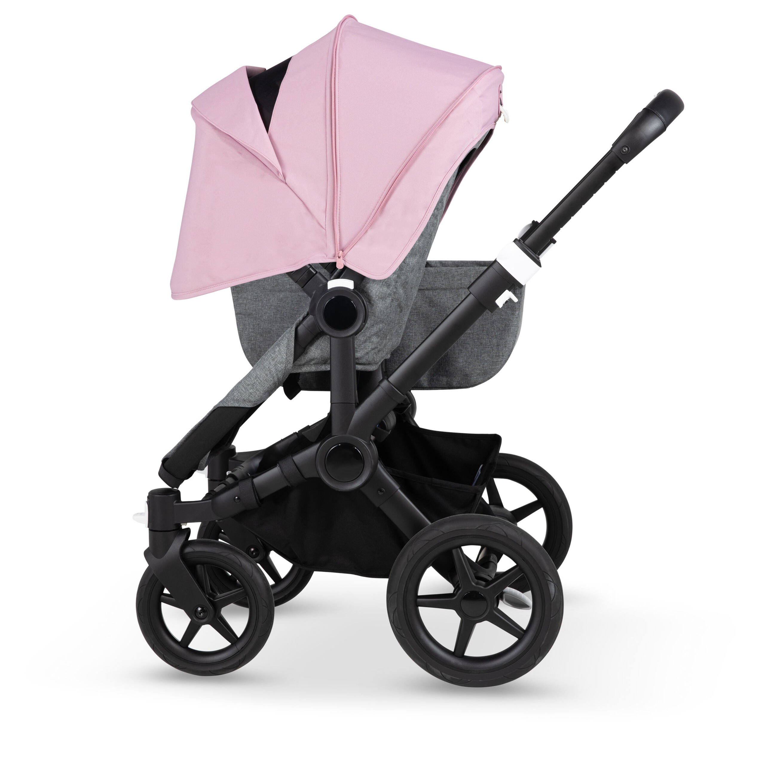 Bugaboo Donkey3 sun canopy SOFT PINK - Thumbnail Slide 6 of 22