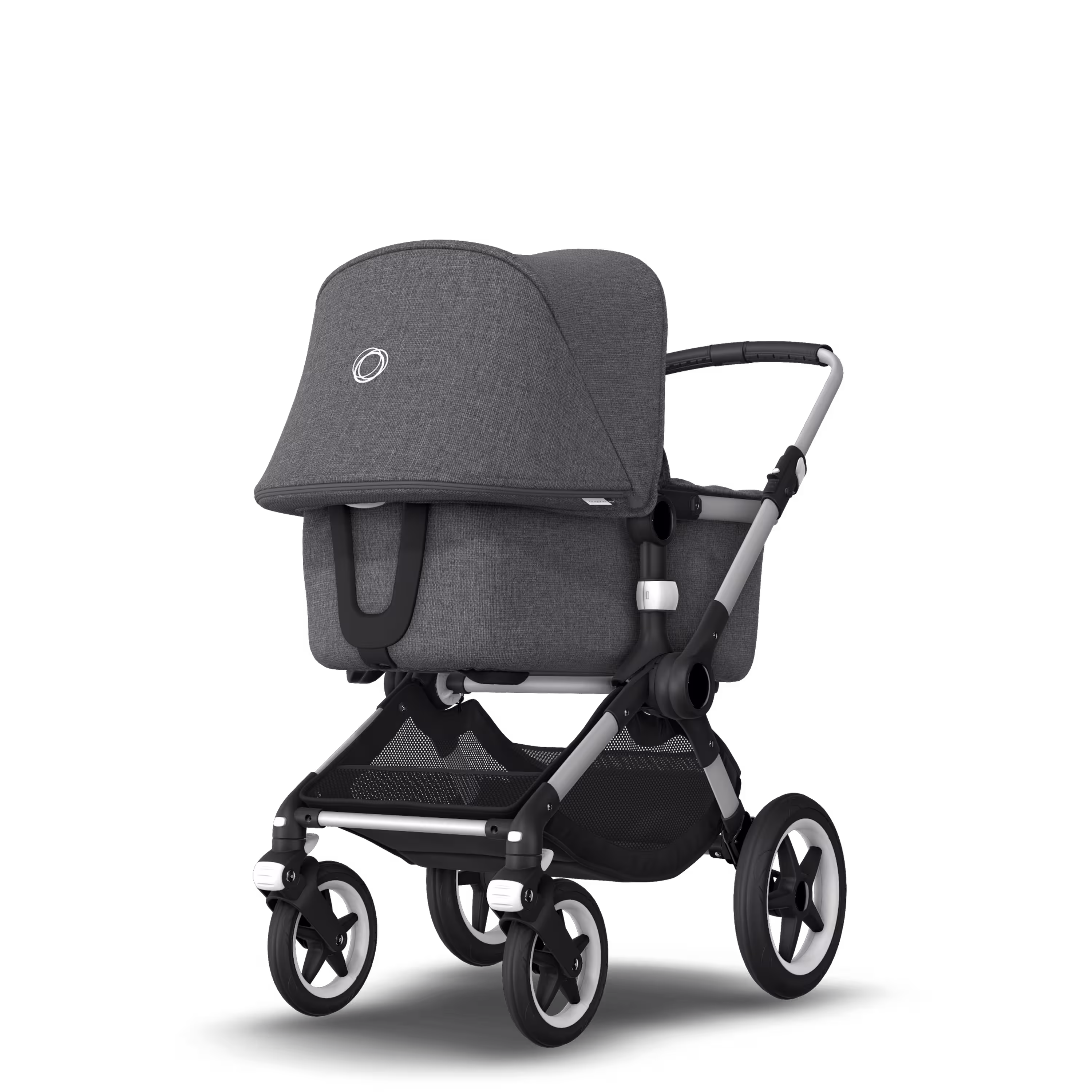 Refurbished Bugaboo Fox complete ALU/GREY MELANGE-GREY MELANGE - Main Modal Image Slide 5 of 6