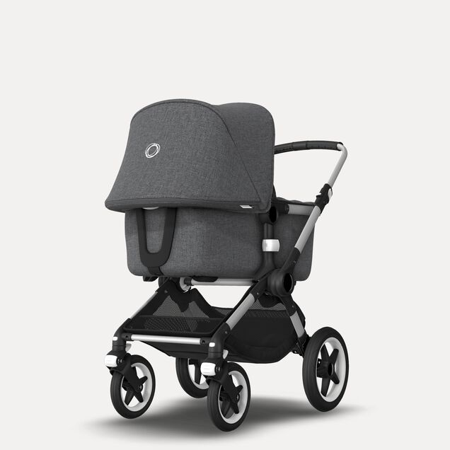 Refurbished Bugaboo Fox complete ALU/GREY MELANGE-GREY MELANGE - Main Image Slide 5 of 6