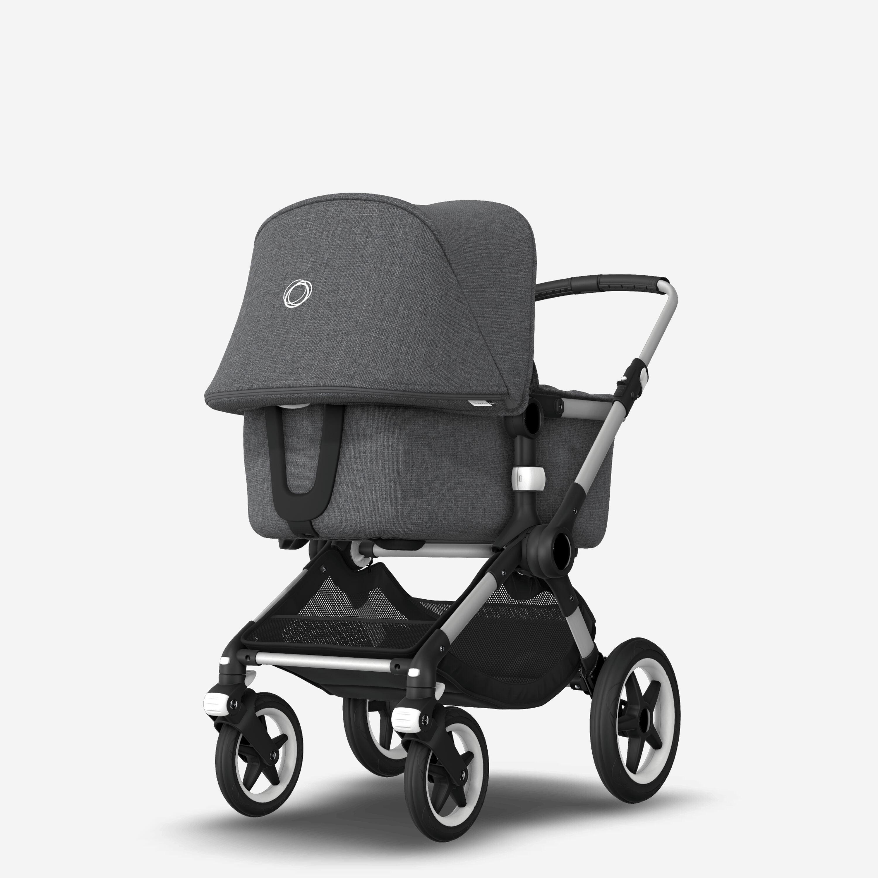 Refurbished Bugaboo Fox complete ALU/GREY MELANGE-GREY MELANGE - Main Modal Image Slide 5 of 6
