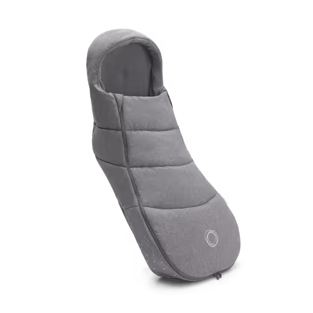 US - Set of 2 footmuffs - GREY MÉLANGE - Main Image Slide 3 of 4