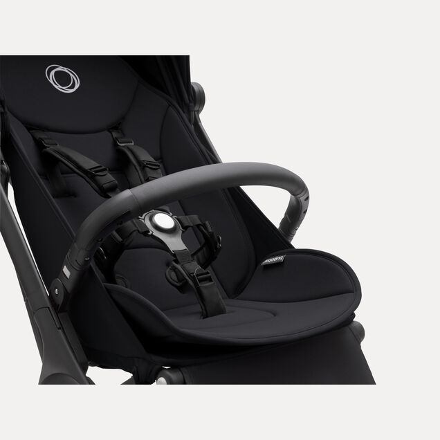 Bugaboo Butterfly travel stroller black base, forest green fabrics, forest green sun canopy - Main Image Slide 11 of 13