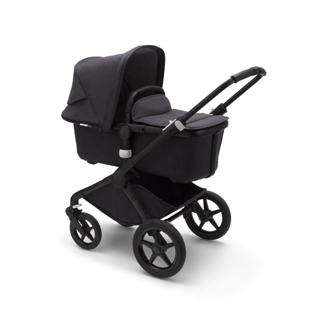 Bugaboo Fox 2 Kinderwagen Mit Sitz Und Liegewanne Mineral Collection Sonnendach Verwaschenes Schwarz Mineral Collection Bezuge Verwaschenes Schwarz Gestell Schwarz Bugaboo De
