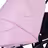 Bugaboo Bee6 sun canopy RW fabric NA SOFT PINK - Thumbnail Slide 9 of 22