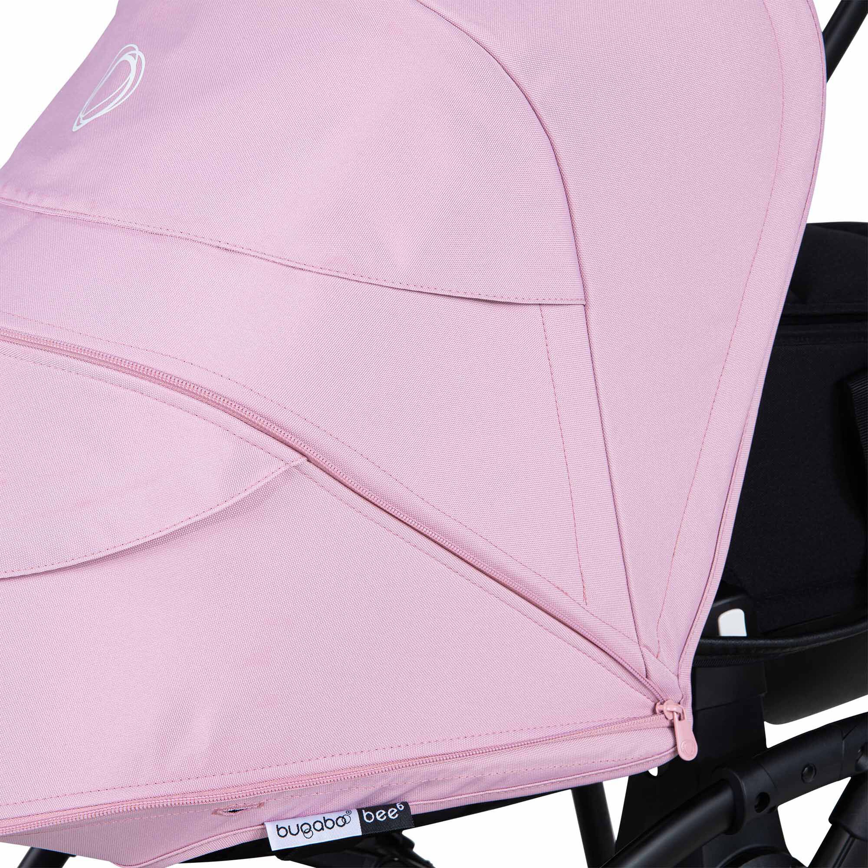 Bugaboo Bee6 sun canopy RW fabric NA SOFT PINK - Main Modal Image Slide 9 of 22