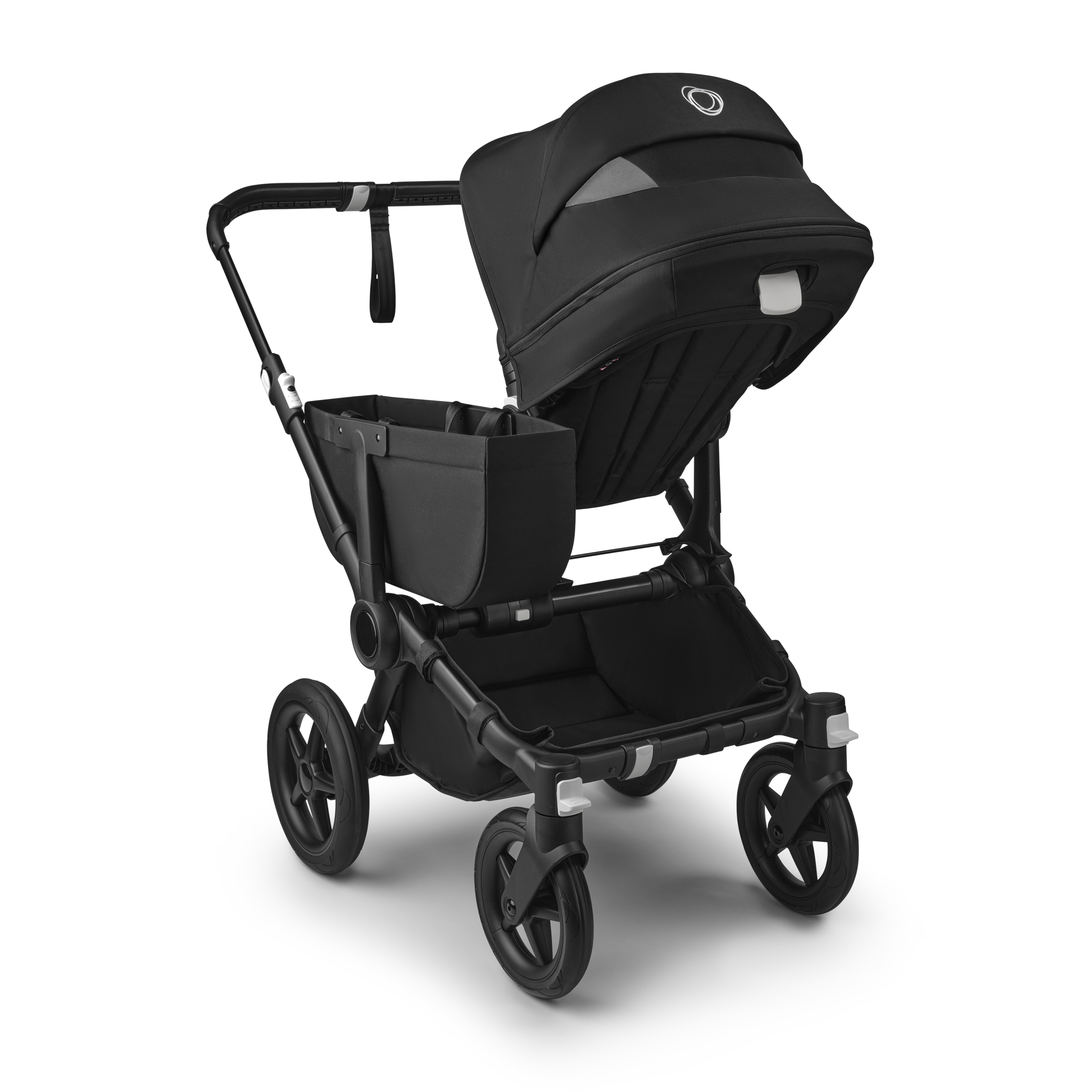 Refurbished Bugaboo Donkey 5 Mono complete UK BLACK/MIDNIGHT BLACK-MIDNIGHT BLACK - Thumbnail Slide 4 of 10