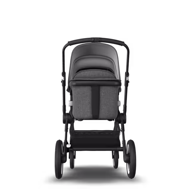 Refurbished Bugaboo Fox complete BLACK/GREY MELANGE-GREY MELANGE - Main Image Slide 3 of 6