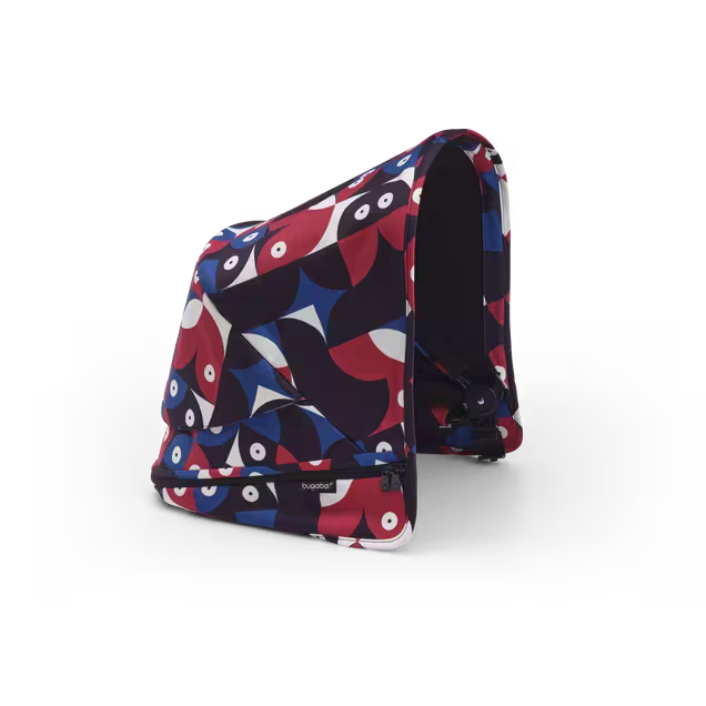 Bugaboo Donkey 5 sun canopy Animal Explorer RED/ BLUE - Main Image Slide 1 of 3