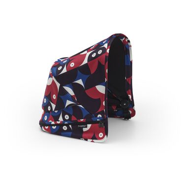 Bugaboo Donkey 5 sun canopy Animal Explorer RED/ BLUE