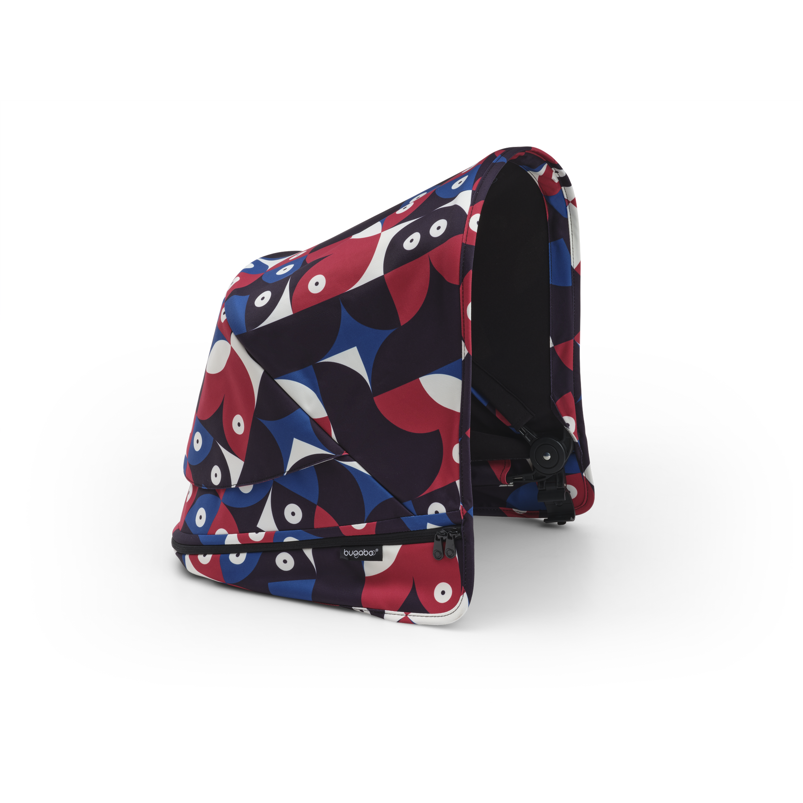 Bugaboo Donkey 5 sun canopy Animal Explorer RED/ BLUE - Thumbnail Slide 1 of 3