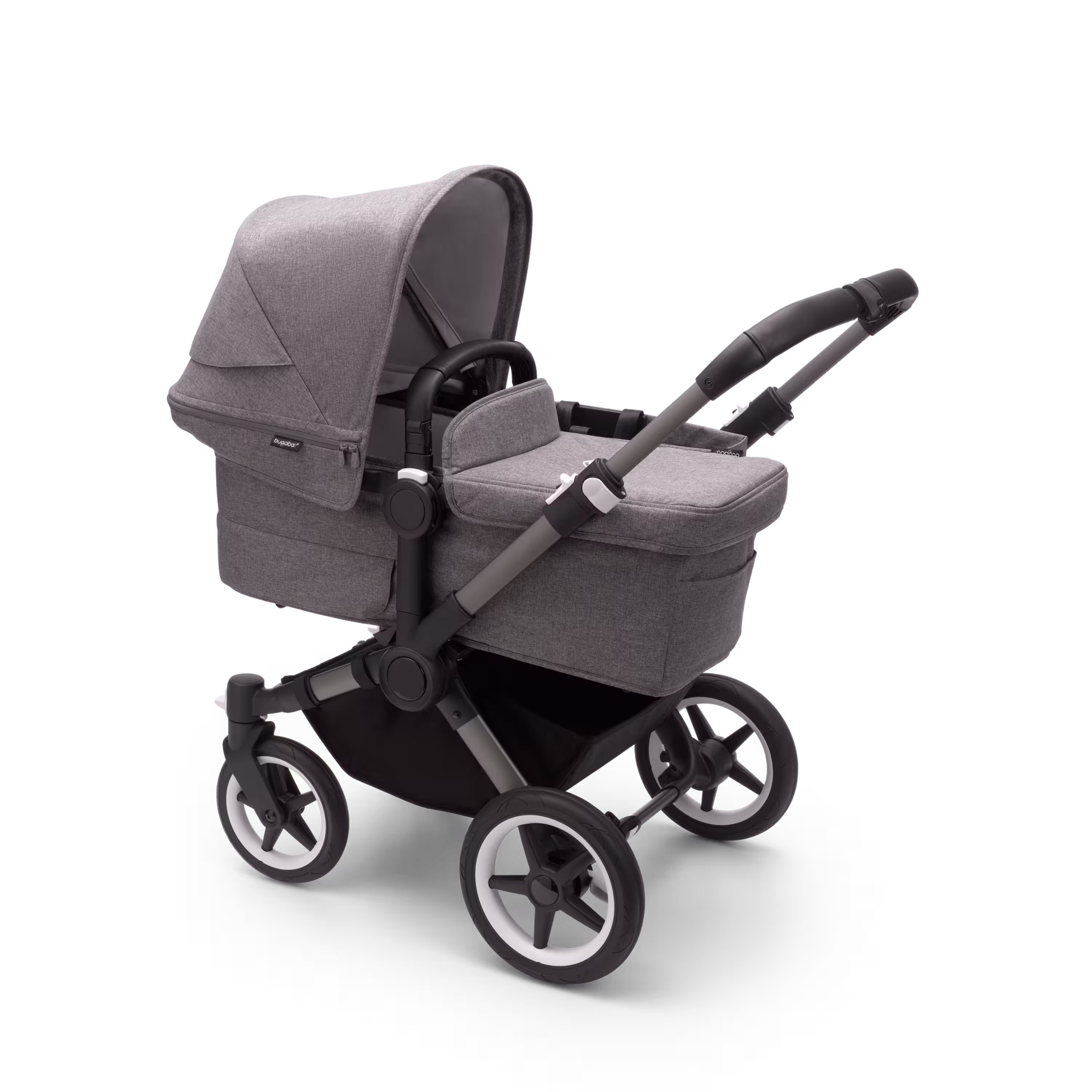 Refurbished Bugaboo Donkey 5 Mono complete GRAPHITE/GREY MÉLANGE-GREY MÉLANGE - Main Modal Image Slide 2 of 6