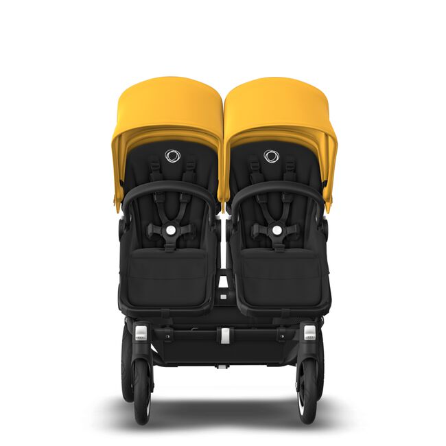 US - D2T stroller bundle black, black, sunrise yellow - Main Image Slide 2 of 2