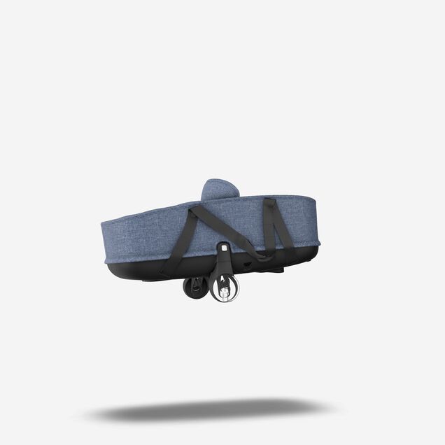 Refurbished Bugaboo bee5 carrycot TFS BLUE MELANGE - Main Image Slide 6 of 6