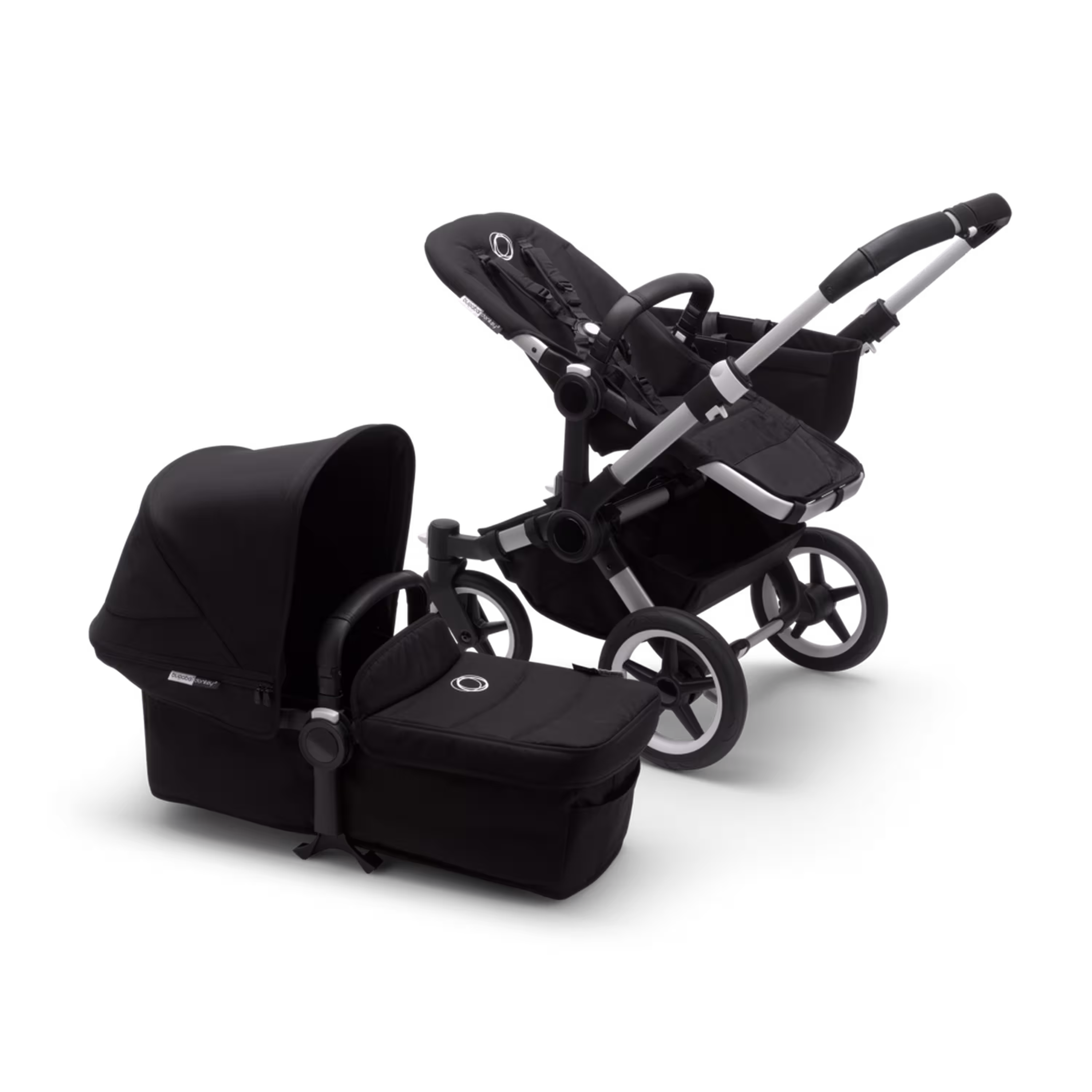 Refurbished Bugaboo Donkey3 mono complete ALU/BLACK-BLACK - Main Modal Image Slide 1 of 10