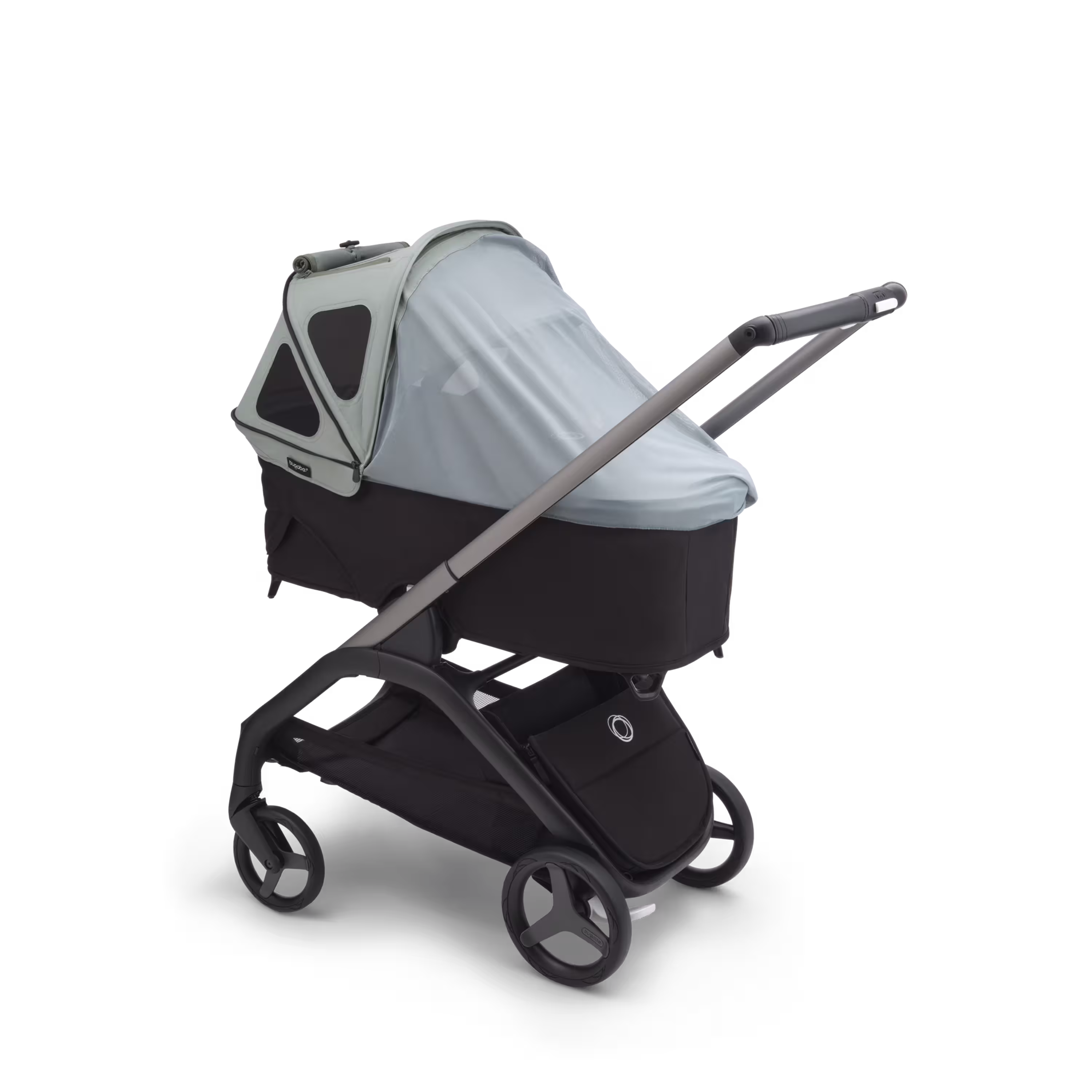 Refurbished Bugaboo Dragonfly breezy sun canopy PINE GREEN - Main Modal Image Slide 3 of 11