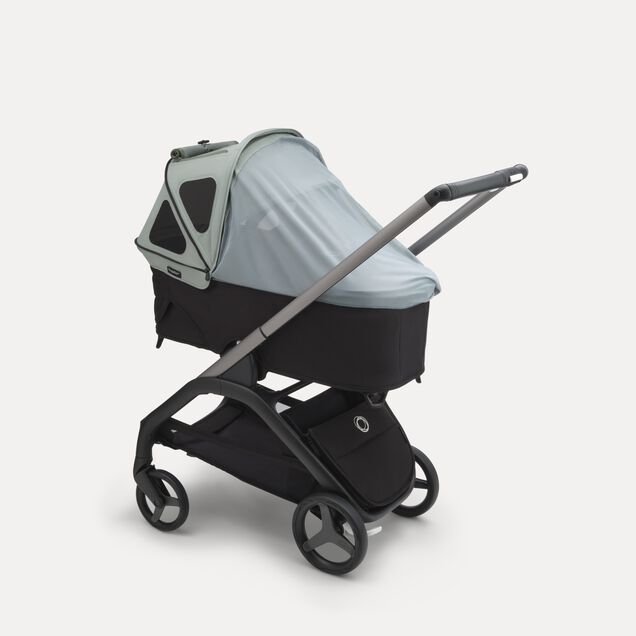 Refurbished Bugaboo Dragonfly breezy sun canopy PINE GREEN - Main Image Slide 3 of 11