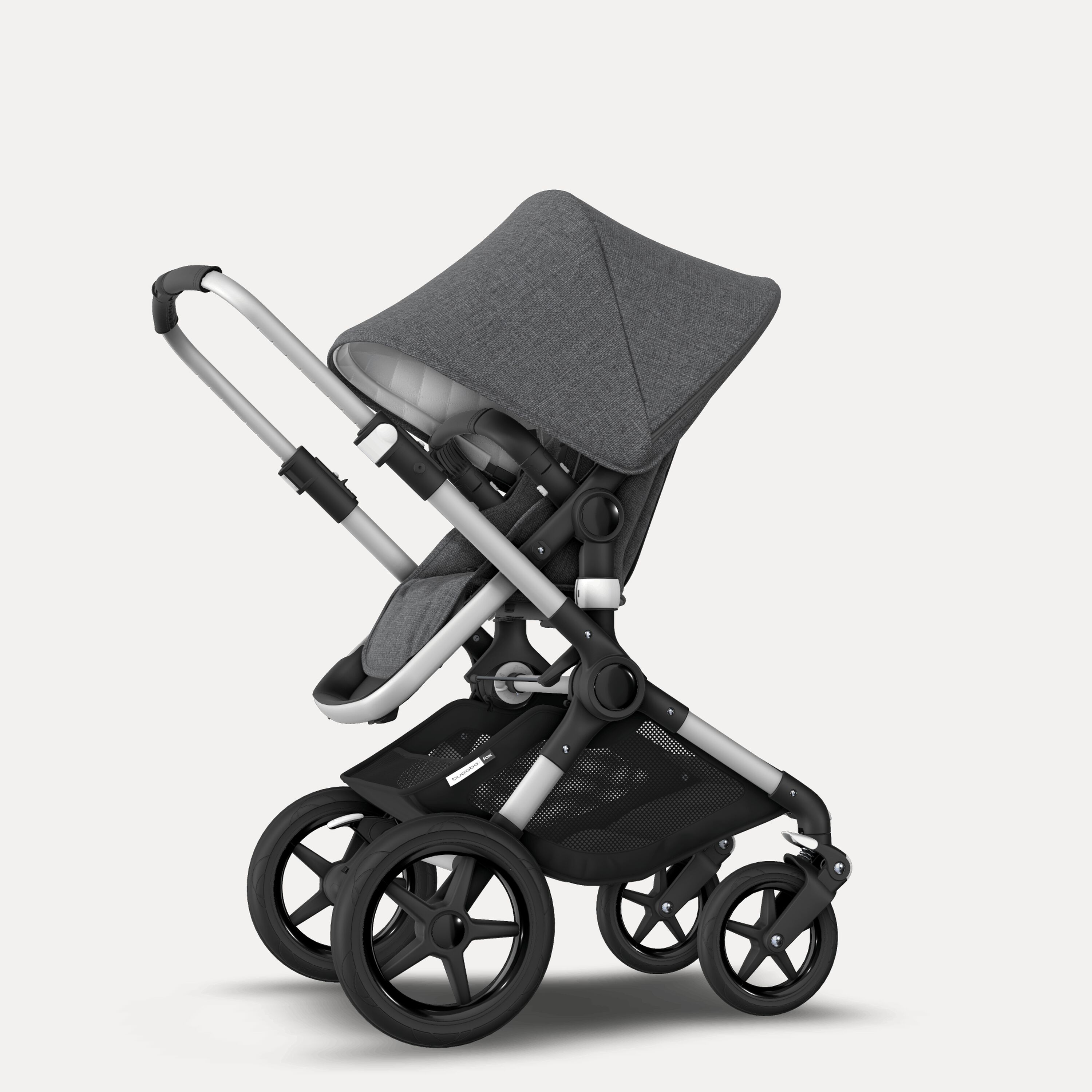 Bugaboo Fox Classic complete ALU/GREY MELANGE - Main Modal Image Slide 6 of 6