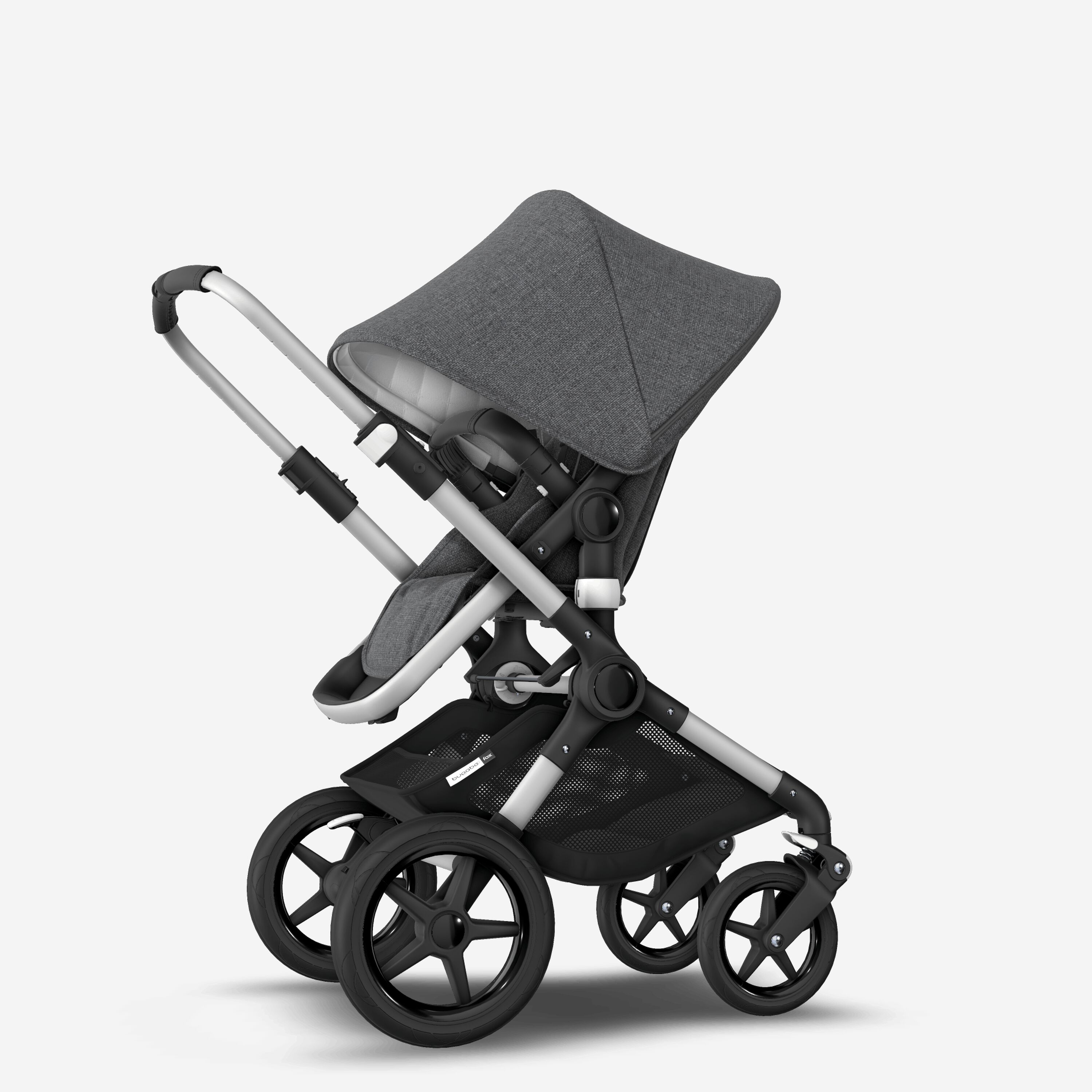 Bugaboo Fox Classic complete ALU/GREY MELANGE - Main Modal Image Slide 6 of 6