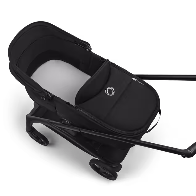 Bugaboo Dragonfly Plus 2-in-1 stroller black base, heritage black fabrics, heritage black sun canopy  - Main Image Slide 8 of 11