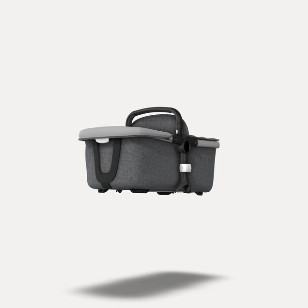 Refurbished Bugaboo fox carrycot fabric set GREY MELANGE - Main Image Slide 9 of 12