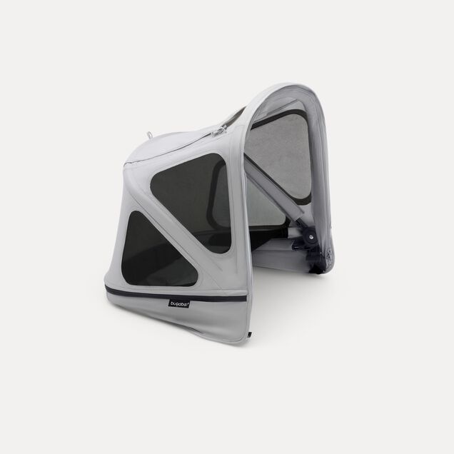 Bugaboo Donkey breezy sun canopy MISTY GREY - Main Image Slide 1 of 5