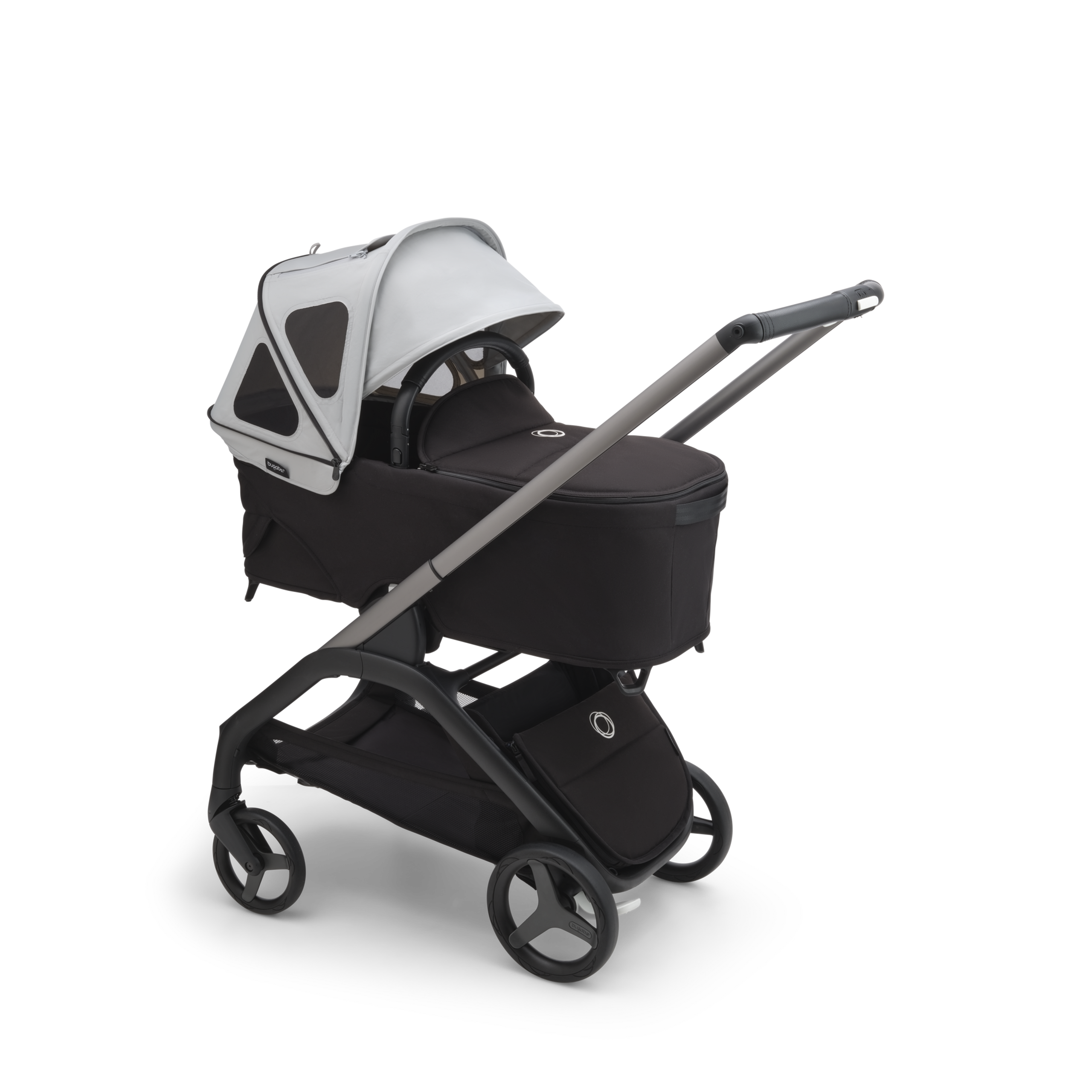 Refurbished Bugaboo Dragonfly breezy sun canopy MISTY GREY - Thumbnail Slide 3 of 5