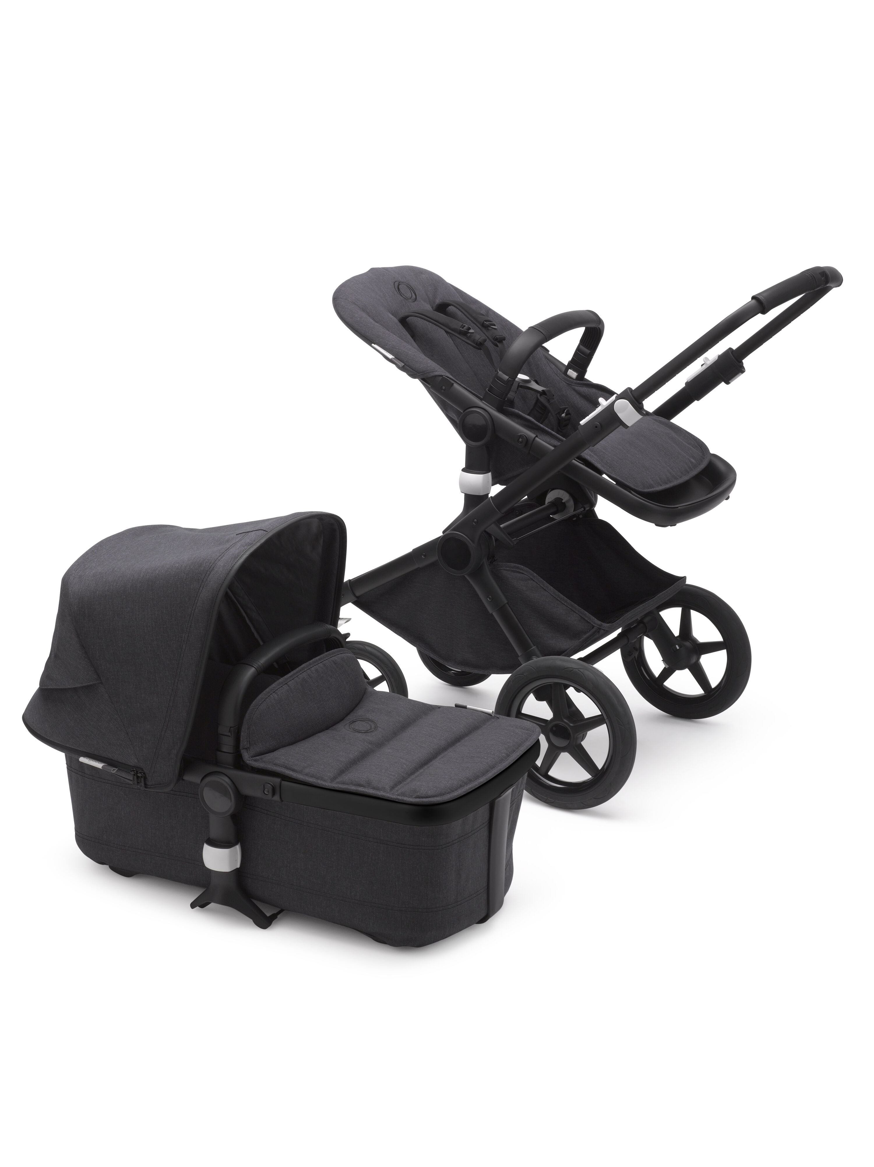 Bugaboo Fox 2 Mineral complete | BLACK/WASHED BLACK - Main Modal Image Slide 4 van 4