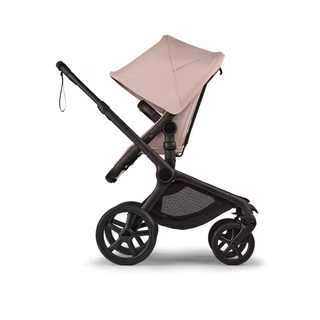Bugaboo Fox 5 Renew stoel kinderwagen met Black onderstel, Desert Taupe Mélange bekleding en Desert Taupe Mélange zonnekap. - Main Image Slide 3 van 12