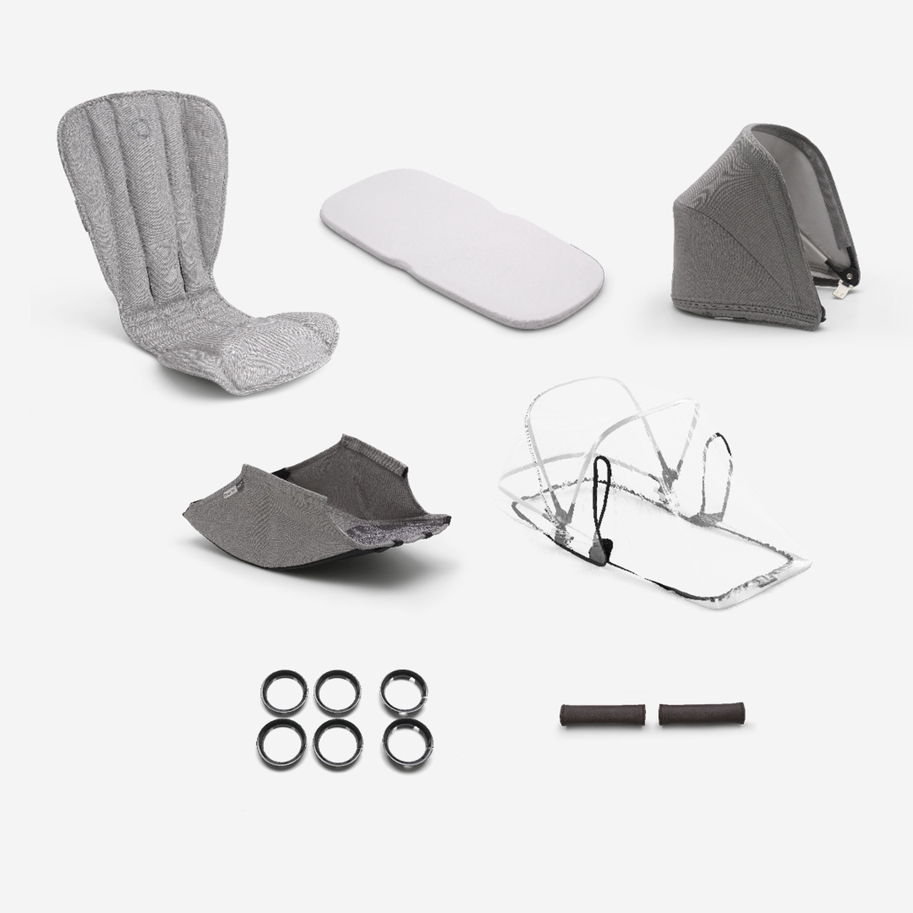 Bugaboo Bee5 Mineral style set complete UK LIGHT GREY - Main Modal Image Slide 2 of 2