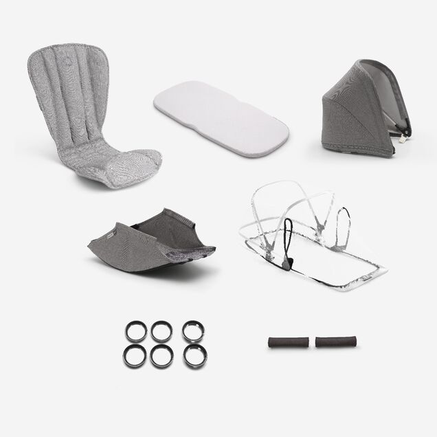 Bugaboo Bee5 Mineral style set complete UK LIGHT GREY - Main Image Slide 2 of 2