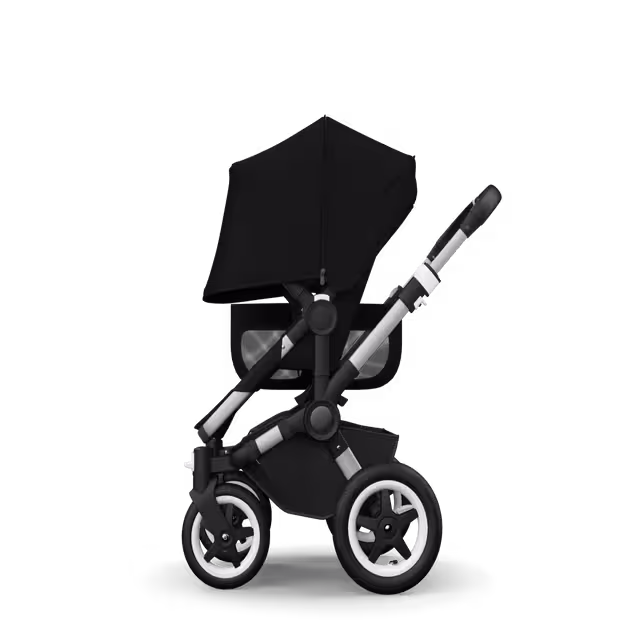 Refurbished Bugaboo Donkey Mono complete ALU/BLACK-BLACK - Main Image Slide 7 of 8