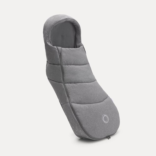 Bugaboo footmuff GREY MELANGE - Main Image Slide 1 of 7