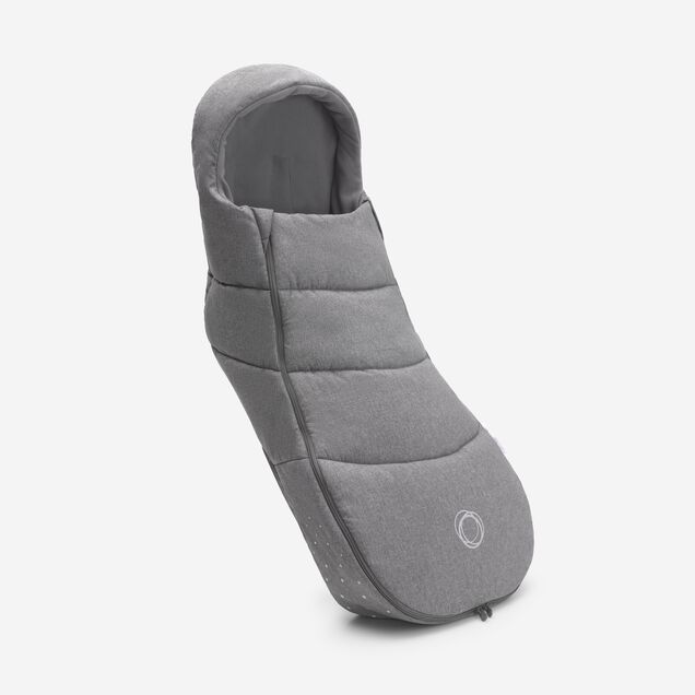 Bugaboo footmuff RW fabric NA GREY MELANGE - Main Image Slide 1 of 7
