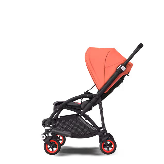 Refurbished Bugaboo bee5 complete BLACK/CORAL - Main Image Slide 7 of 7