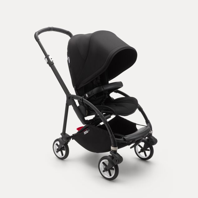 AU - B6 bassinet pram bundle black, black, black - Main Image Slide 2 of 5