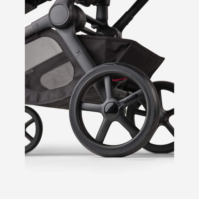 Bugaboo Kangaroo 2-in-1 pram black base, forest green fabrics, forest green sun canopy - Main Image Slide 14 of 18