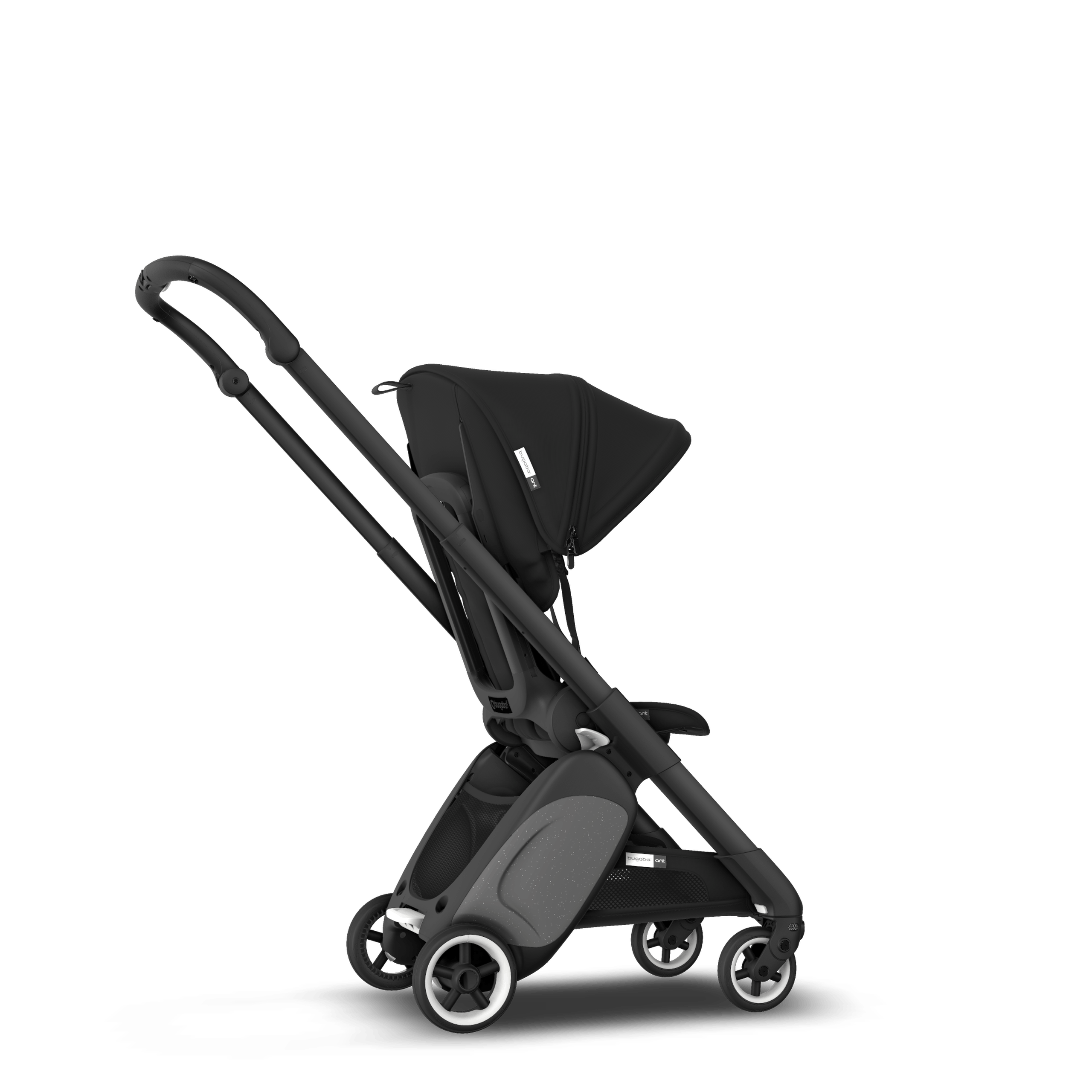 Bugaboo Ant seat stroller black sun canopy, black fabrics, black base - Thumbnail Slide 6 of 6