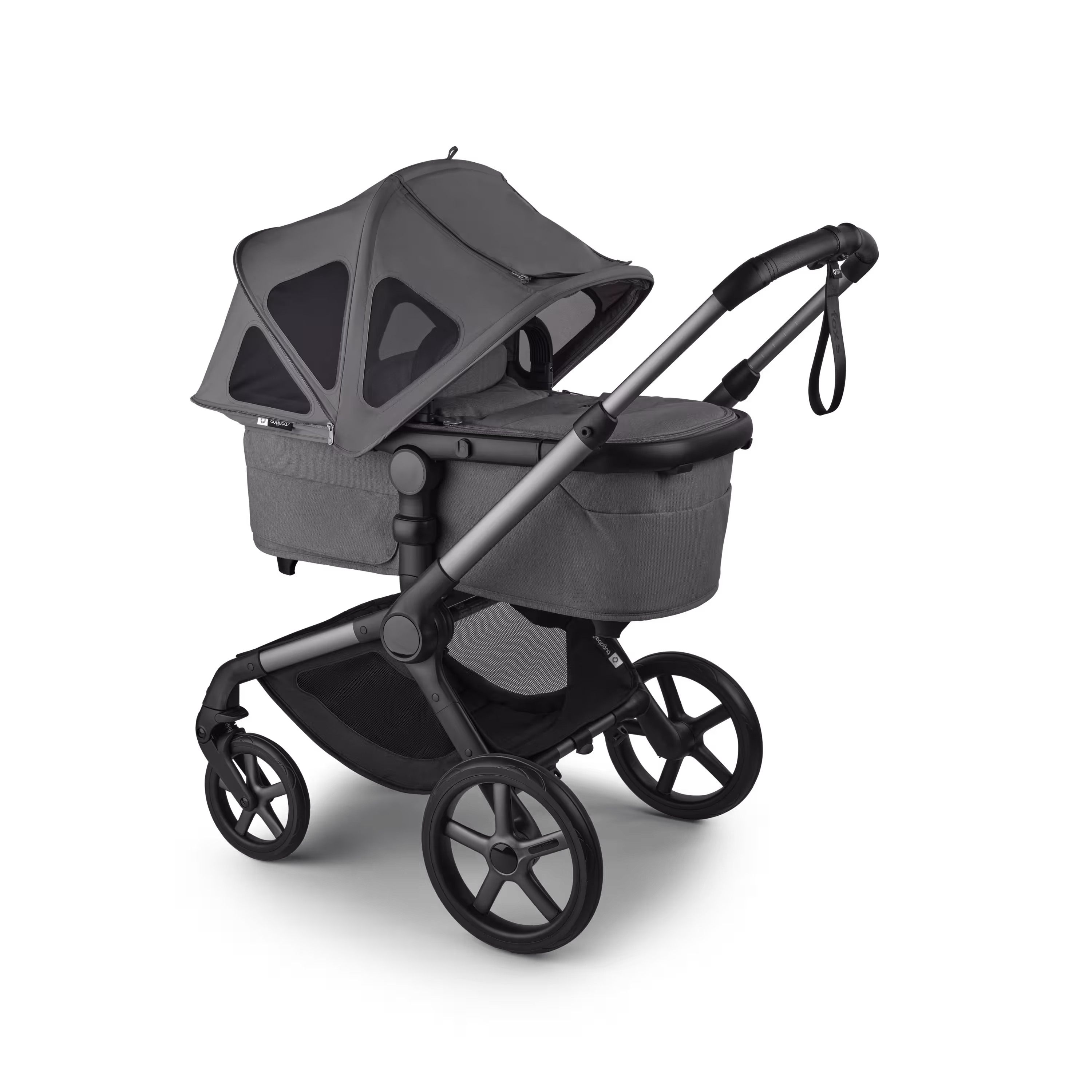 Bugaboo Fox 5/Kangaroo breezy sun canopy MOON GREY - Main Modal Image Slide 4 of 5
