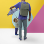 Bugaboo changing backpack FOREST GREEN - Thumbnail Modal Image Slide 7 of 10