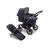 Bugaboo Donkey 5 Classic Mono complete GRAPHITE/DARK NAVY - Thumbnail Slide 6 van 6