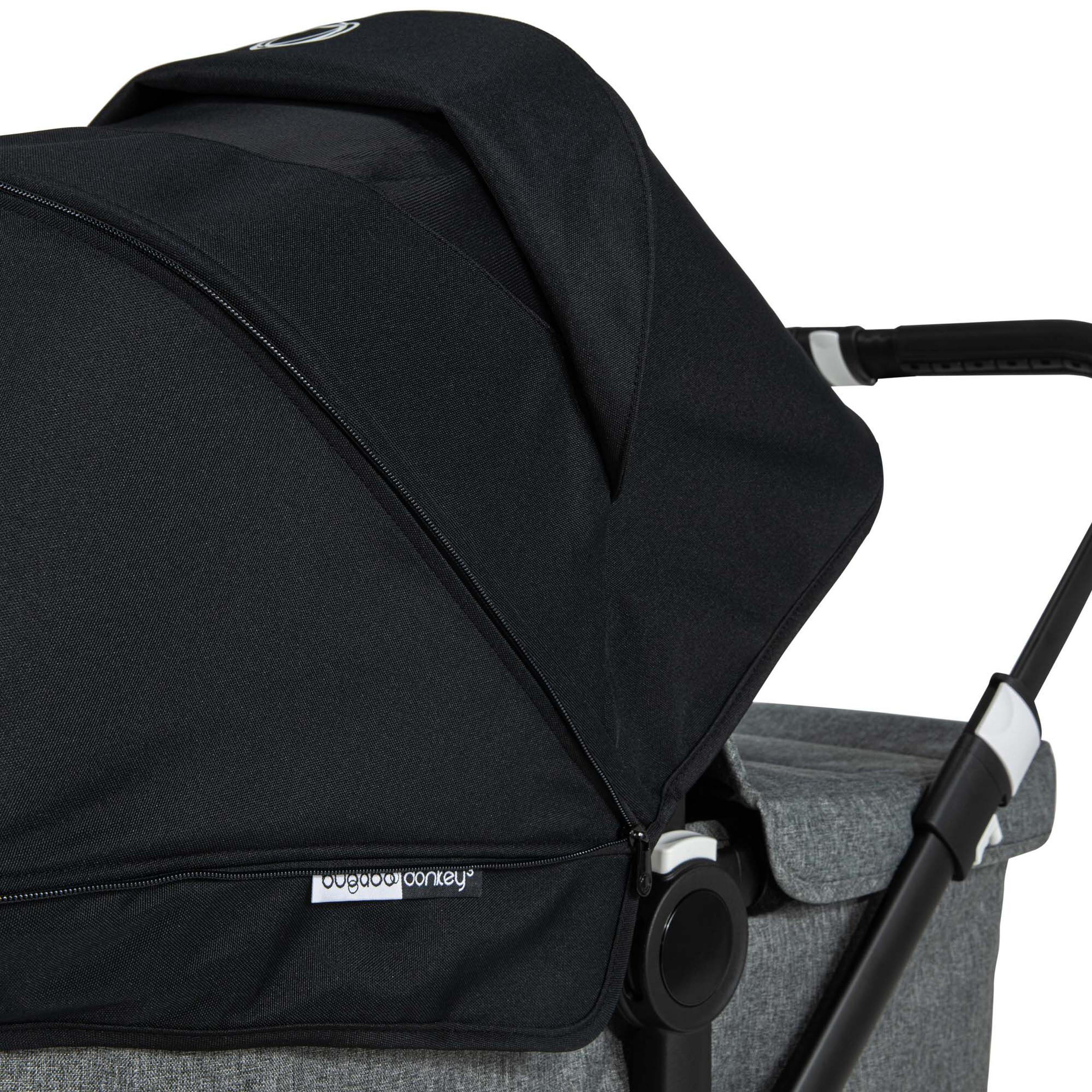 Bugaboo Donkey3 sun canopy BLACK - Thumbnail Slide 11 of 22