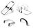Refurbished Bugaboo Donkey2 duo extension set base AU ALU - Thumbnail Slide 1 of 1